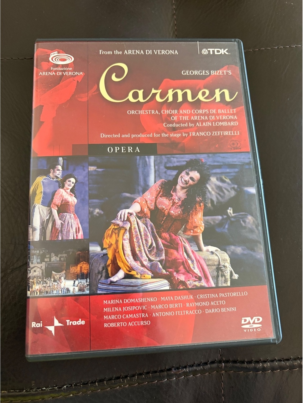 Carmen Opera DVD from Arena di Verona